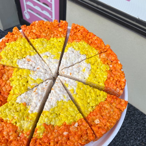 Candy Corn Rice Krispy