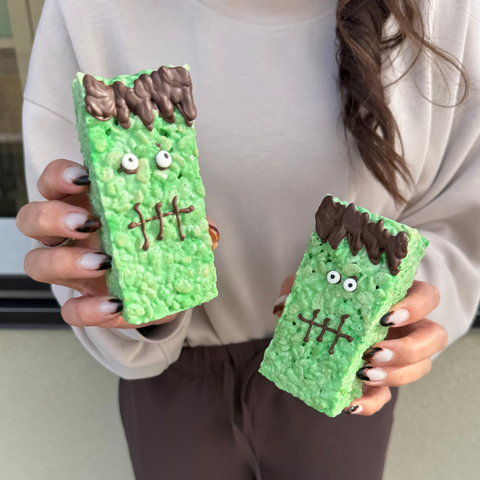 Frankenstein Rice Krispy