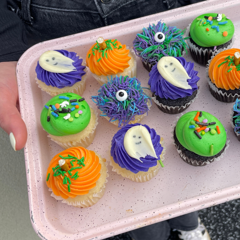 Monster Mini Cupcakes