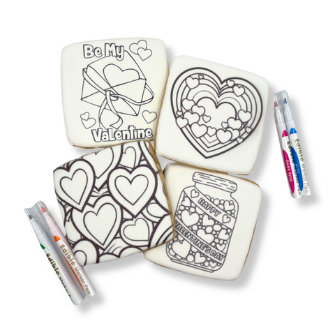 Valentine Cookie Colouring Kit