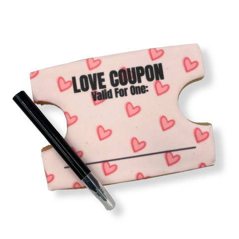 Love Coupon Cookie