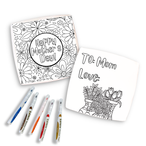 Color Your Own Cookies for Mom