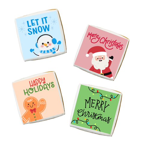 Christmas Printed Cookies