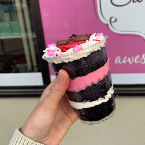 Valentine Cake Cup