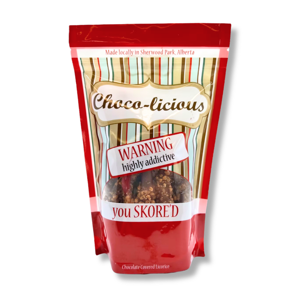 Choco-licious Chocolate Covered Licorice – Confetti Sweets