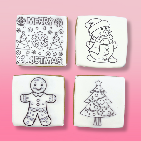 Christmas Cookie Colouring Set