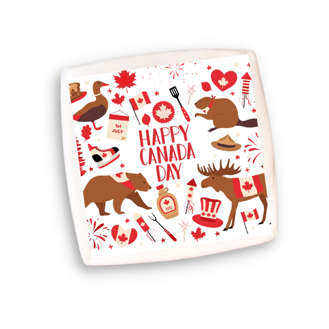 Canada Day Cookies