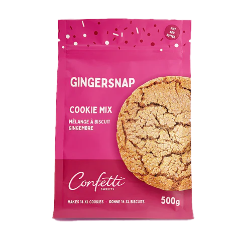 Gingersnap | Cookie Mix – Confetti Sweets - Sherwood Park