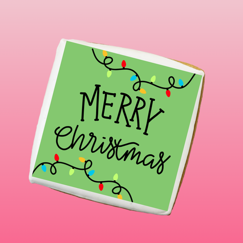 Christmas Printed Cookies